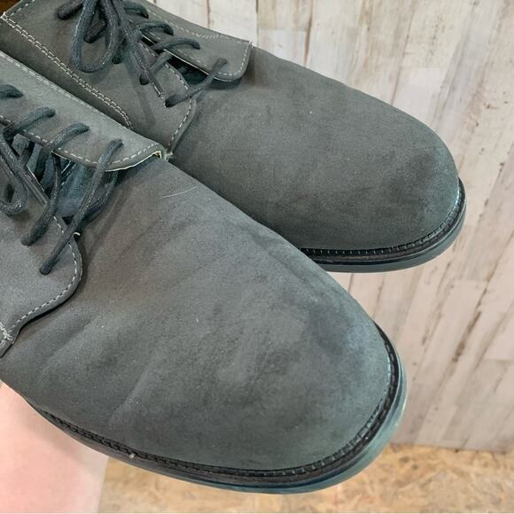 Dexter Comfort Gray Suede Lace Up Derby Shoes main image 7